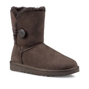Ugg Chocolate Bailey Button